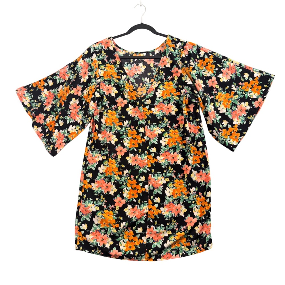 Fairycore Floral Mini Dress Cottagecore Coquette Milkmaid Y2K M